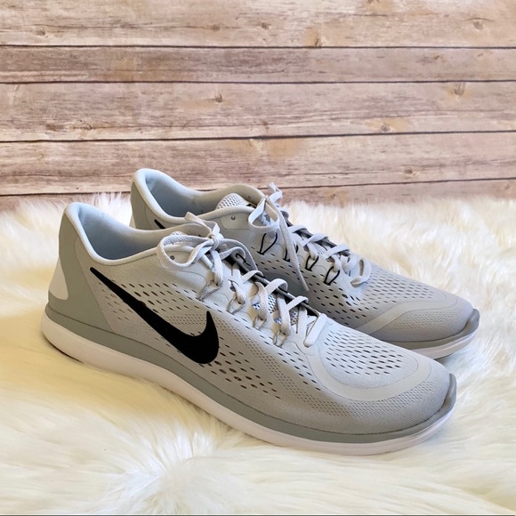 Nike Other - Nike Flex 2017 RN Pure Platinum/ Black Wolf Grey